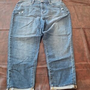 M Blue Sonoma Jean Capri Sz 10